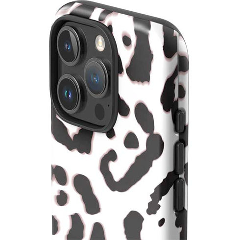 B&W Leopard iPhone 16 Pro Impact Case